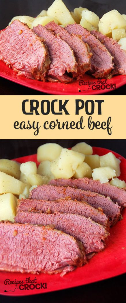 Cooking Corned Beef Brisket In A Crock Pot
 Easy Corned Beef Crock Pot Recipes That Crock