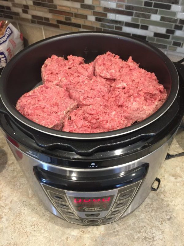 Cooking Frozen Ground Beef In Pressure Cooker
 Pressure Cooker Ground Beef How To