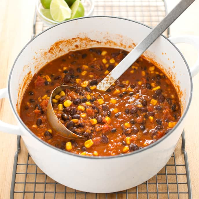 Cooking Light Vegetarian Chili
 Light Ve arian Bean Chili