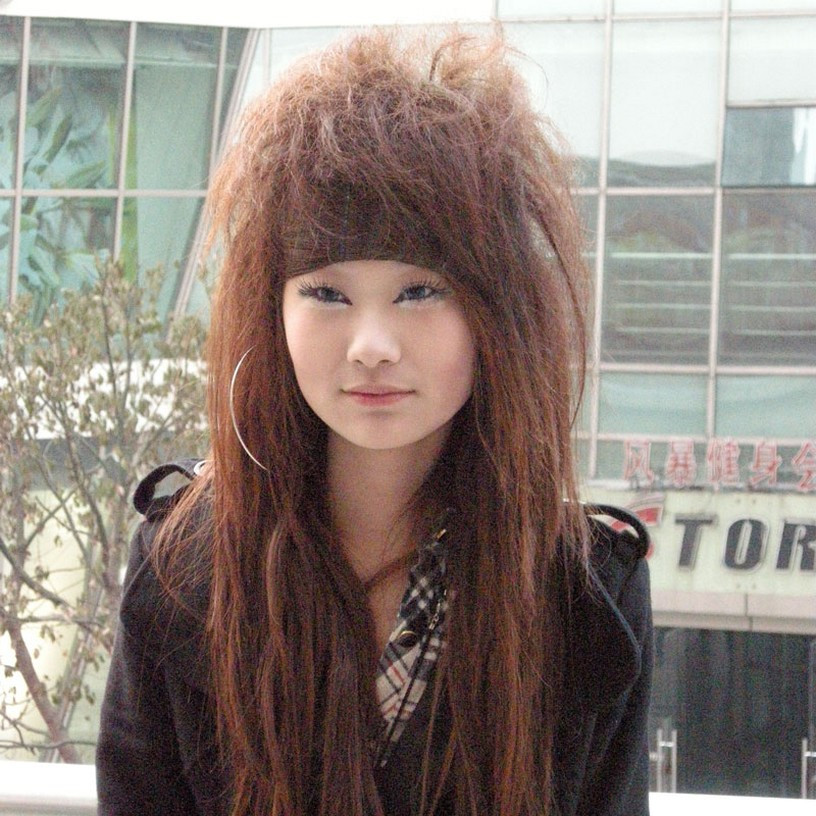 Cool Asian Hairstyles
 Cool Asian Hairstyle With Punkish Style