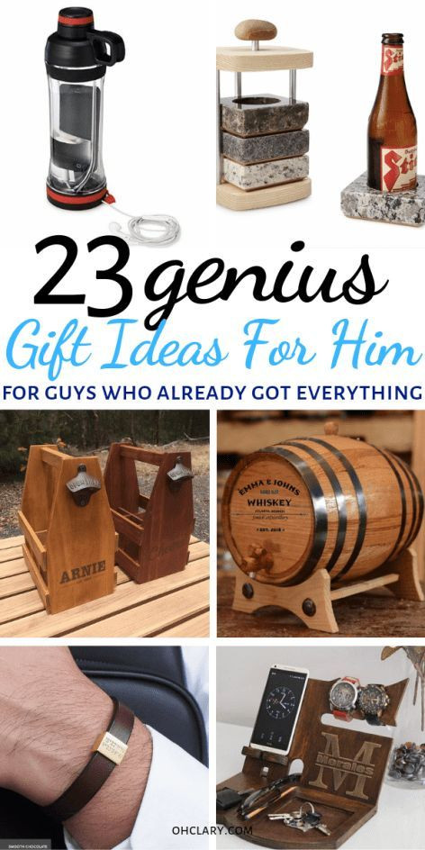 Cool Birthday Gifts For Guys
 24 Unique Gift Ideas for Men Who Have Everything 2019