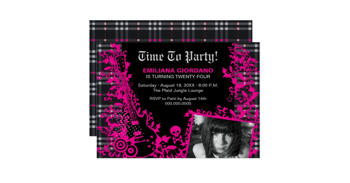 Cool Birthday Invitations
 Cool Birthday Party Invitation