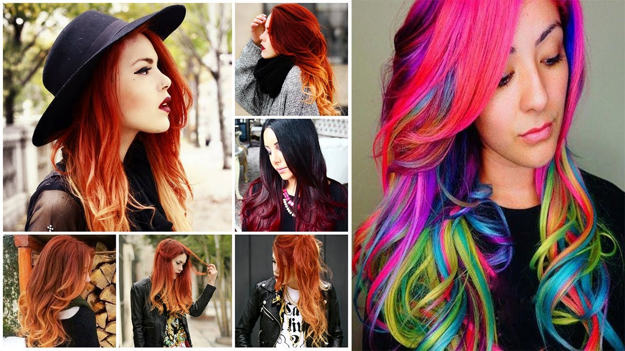 Cool Colored Hairstyles
 Cool hair colors Cool hair color ideas Cool colors