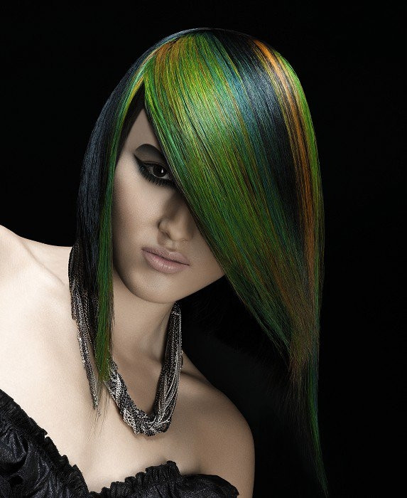 Cool Colored Hairstyles
 Cool Multi Chromatic Hair Color Ideas for Fall 2012
