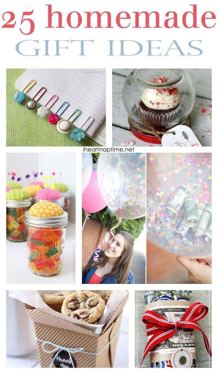 Cool DIY Gifts
 25 fabulous homemade ts I Heart Nap Time