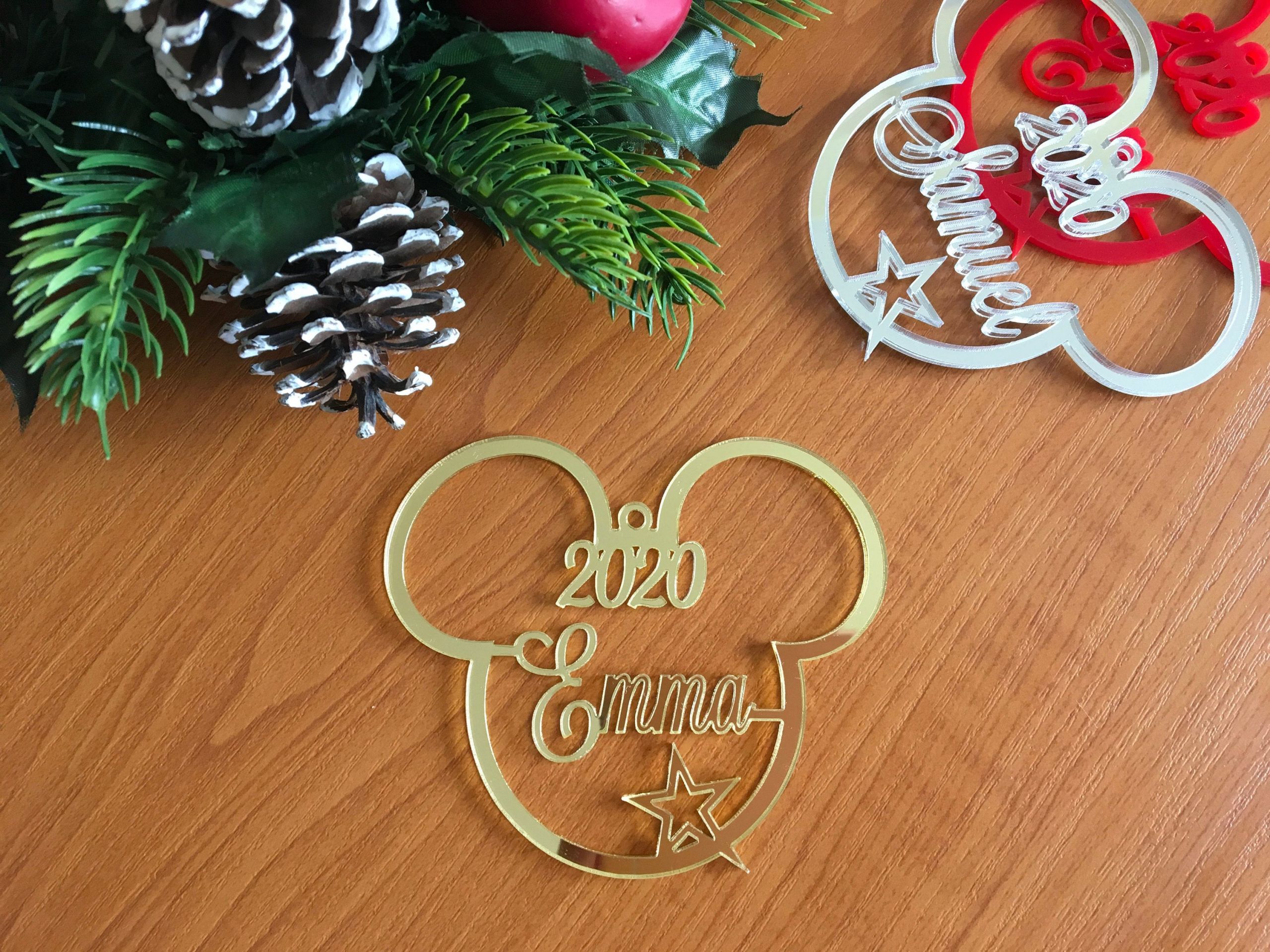 Cool Gifts For Kids 2020
 Personalized Mickey Mouse Ears Custom Name Ornament Any