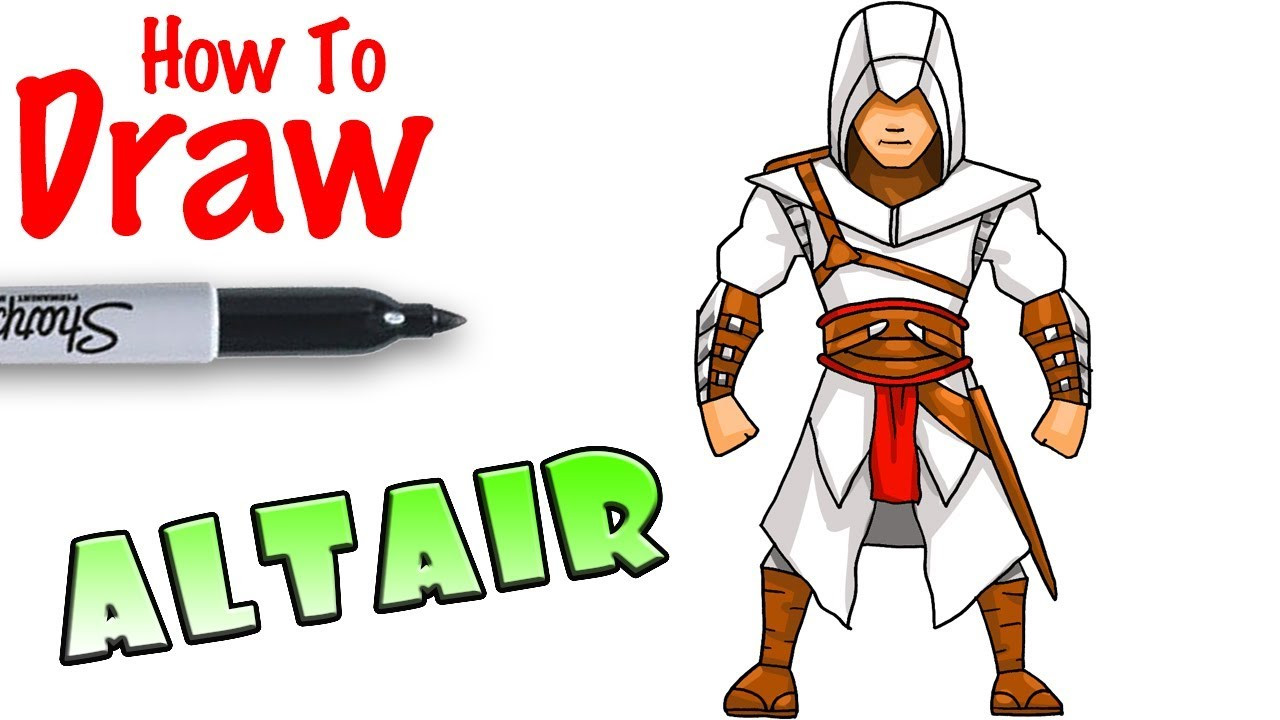 Cool Kids Art
 How to Draw Altair