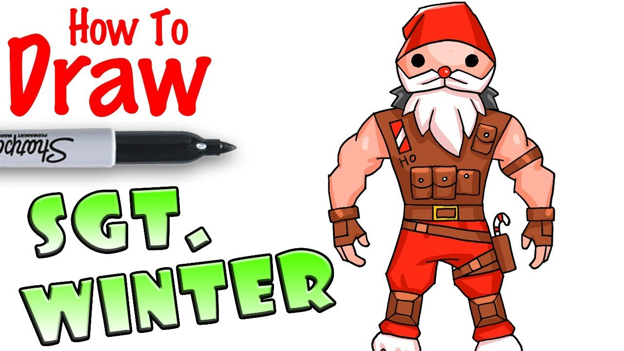 Cool Kids Art
 How to Draw Sgt Winter