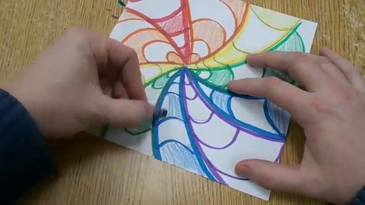 Cool Kids Art
 Easy Op Art Design for Kids