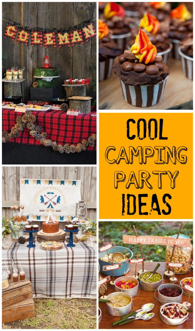 Cool Kids Party Ideas
 Camping Parties Design Dazzle