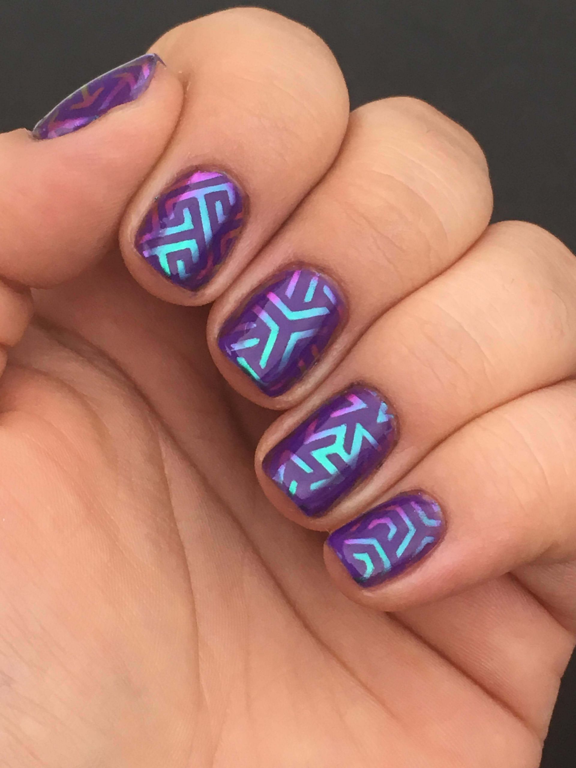 Coolest Nail Art
 Learn How To Make This Cool Geometric Nail Art With