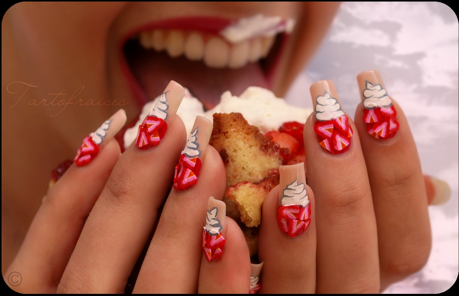 Coolest Nail Art
 Nail art Best nail art of Tartofraises 2011