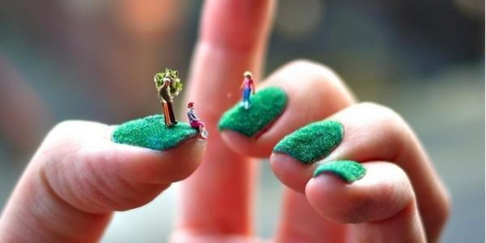 Coolest Nail Art
 Is This The Coolest Nail Art Ever Yes We Think So