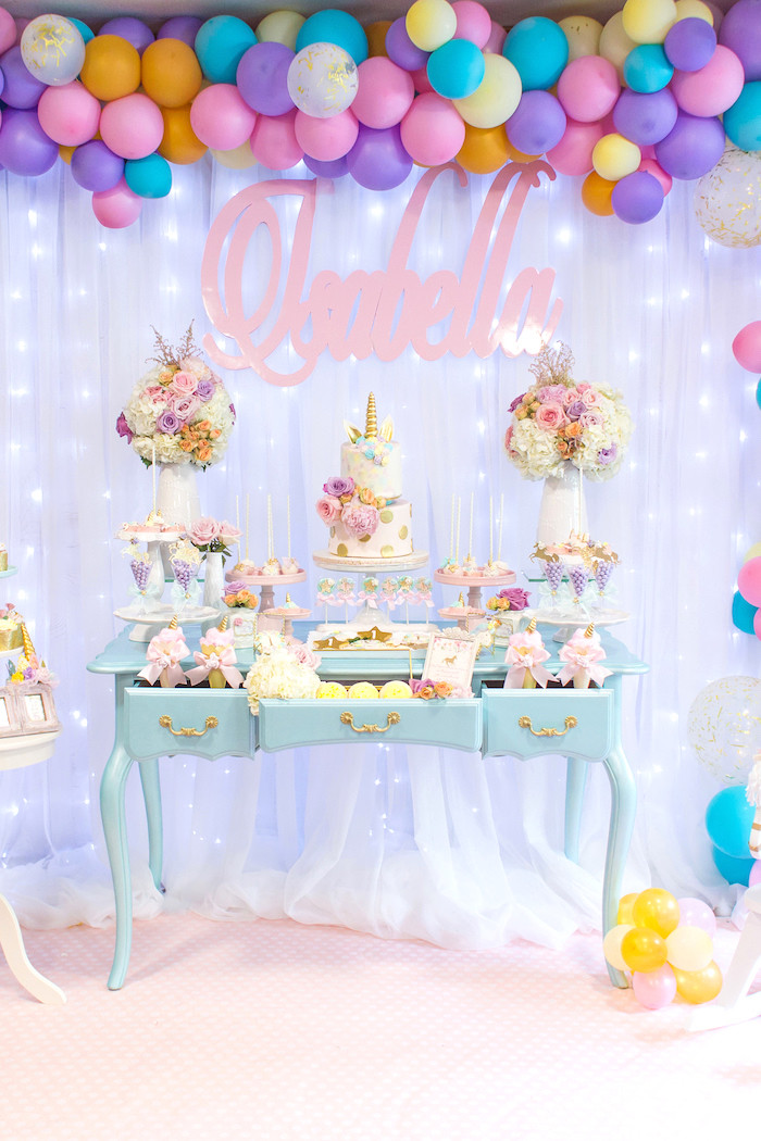 Coolest Unicorn Party Ideas
 Kara s Party Ideas Mystical and Magical Unicorn Birthday