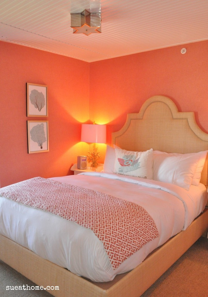 Coral Color Bedroom
 7 best Coral Home Design images on Pinterest