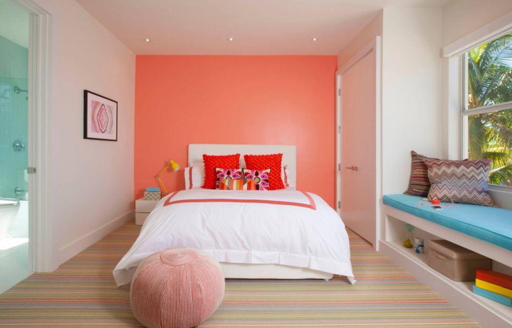 Coral Color Bedroom
 Pantone Color of 2019 Is The Playful And Mysterious Living