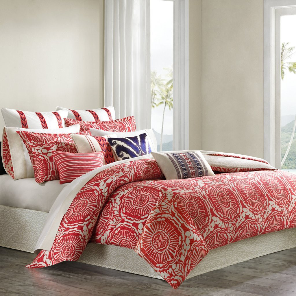 Coral Color Bedroom
 Coral Colored forter and Bedding Sets