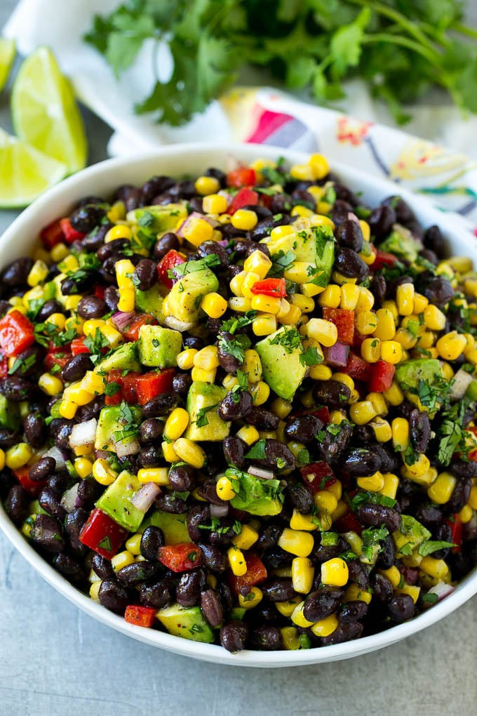 Corn Bean Salad
 Black Bean and Corn Salad Dinner at the Zoo