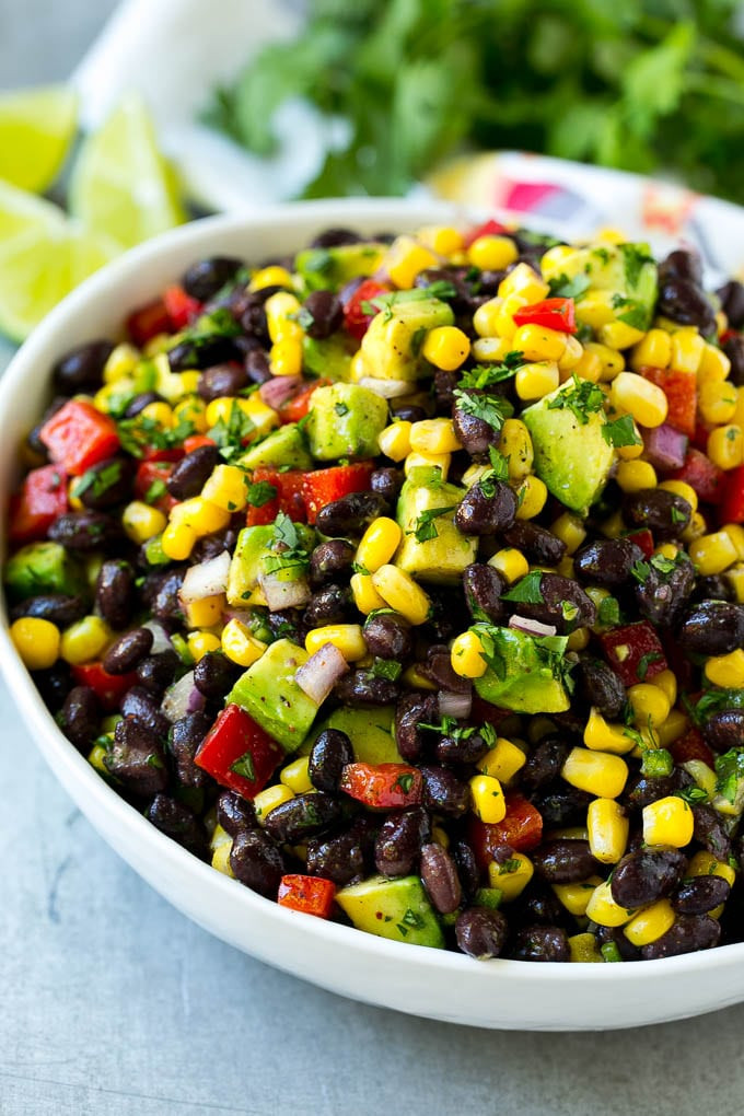 Corn Bean Salad
 Black Bean and Corn Salad Dinner at the Zoo