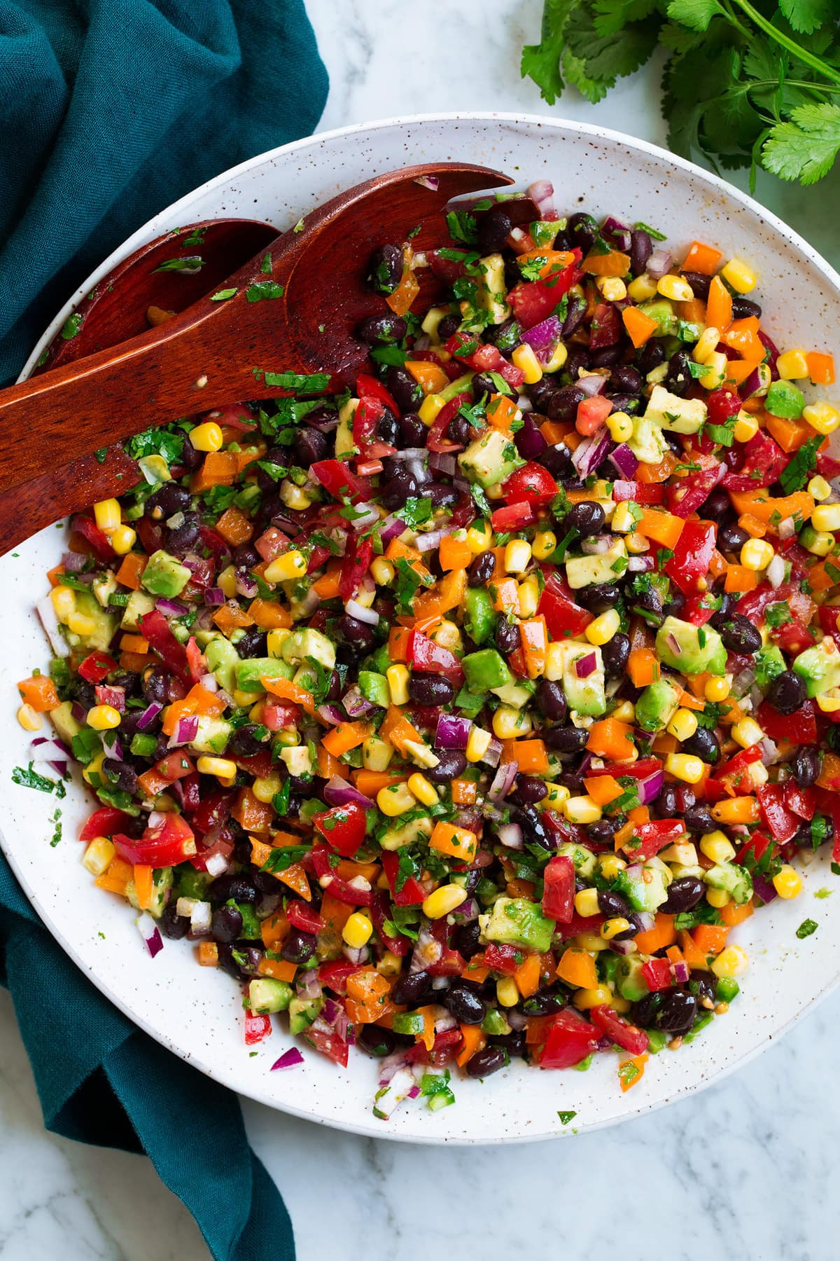 Corn Bean Salad
 Black Bean and Corn Salad Cooking Classy