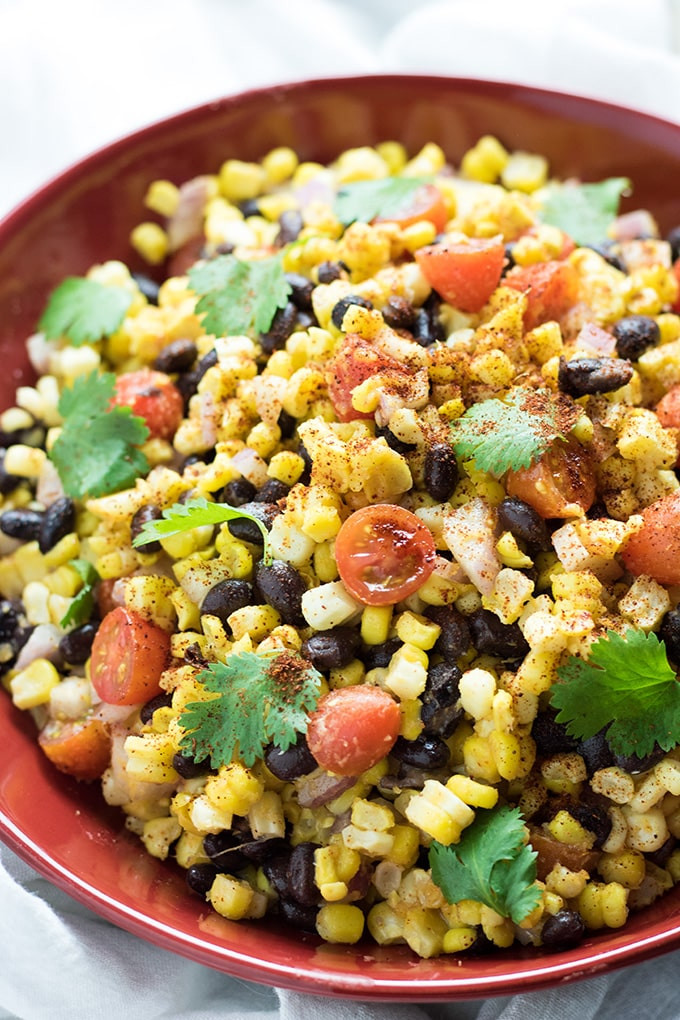 Corn Bean Salad
 Mexican Corn and Black Bean Salad The Salty Marshmallow