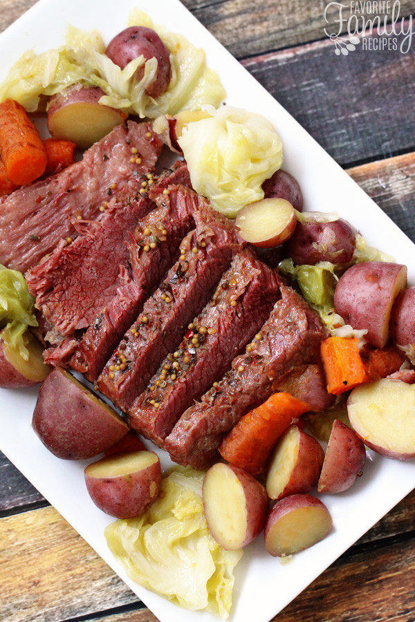 Corn Beef And Cabbage Instant Pot
 Instant Pot Corned Beef and Cabbage Favorite Family Recipes