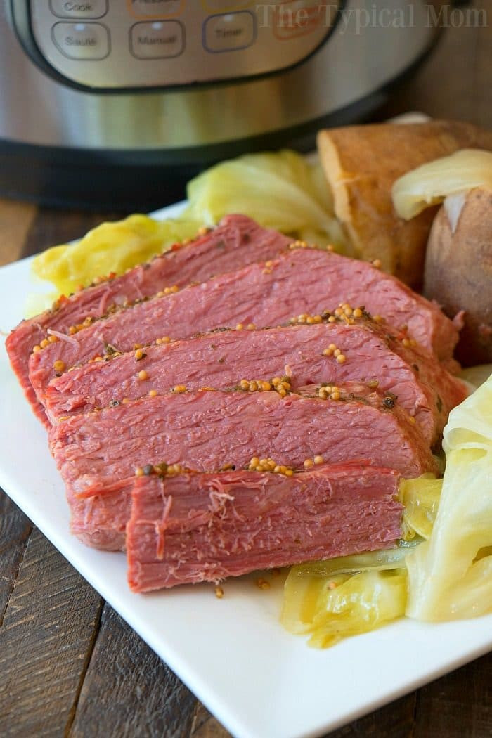 Corn Beef And Cabbage Instant Pot
 Easy Instant Pot Corned Beef and Cabbage Recipe Video