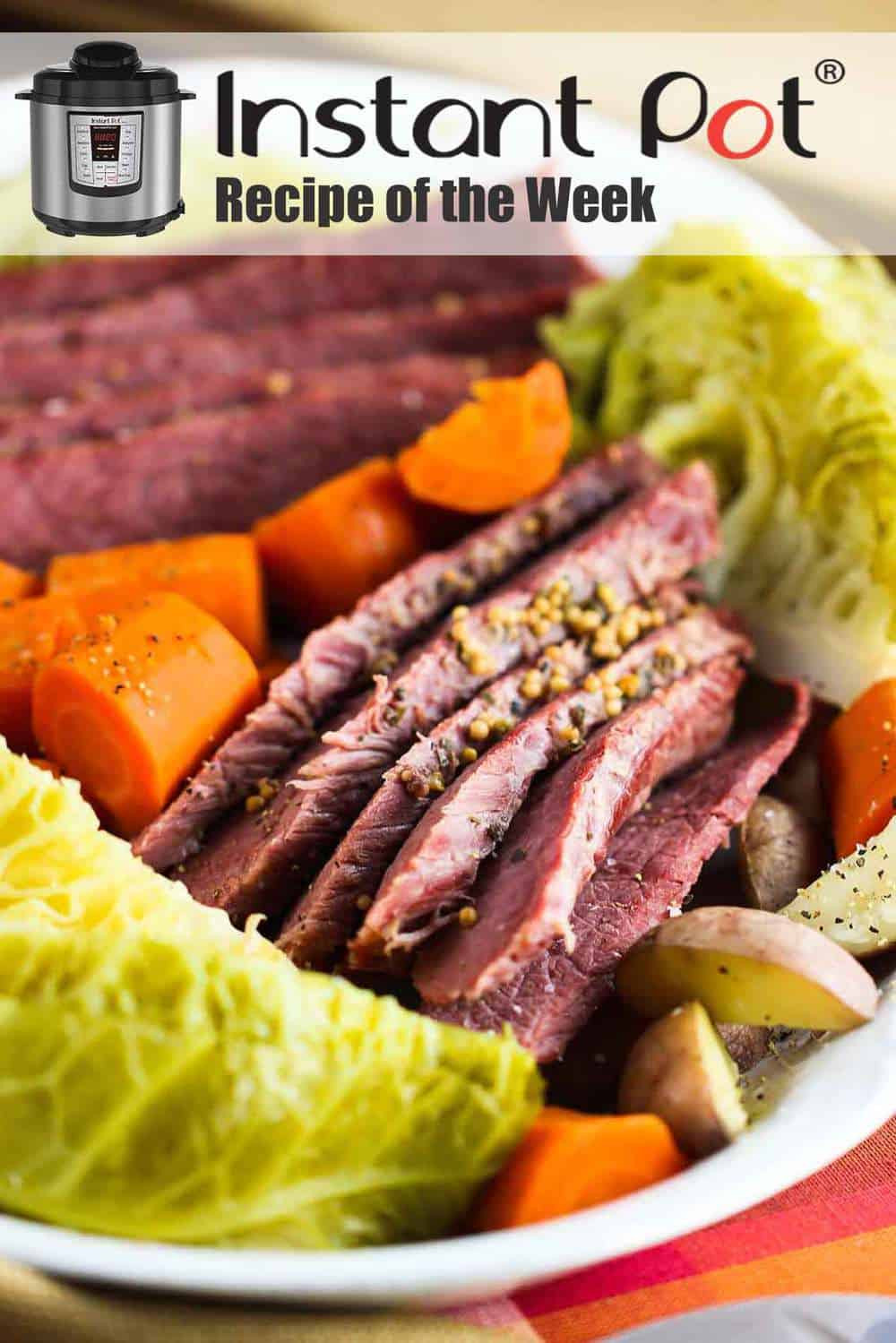 Corn Beef And Cabbage Instant Pot
 Instant Pot Corned Beef with Cabbage How To Feed A Loon