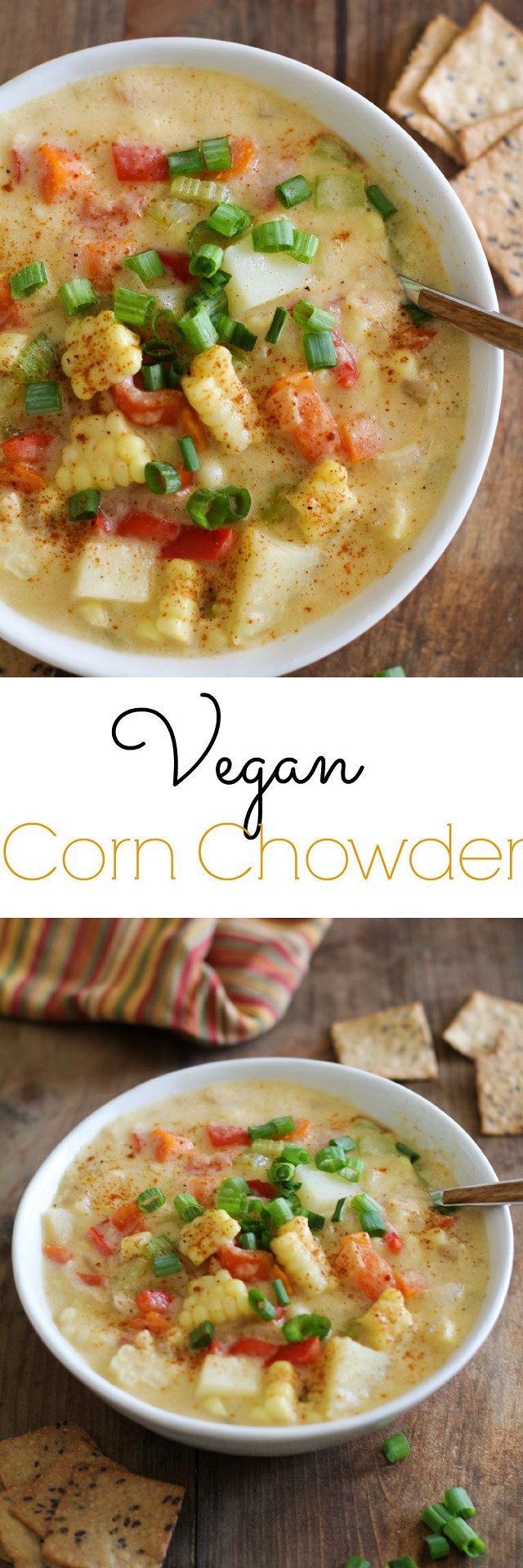 Corn Chowder Vegan
 Vegan Corn Chowder The Roasted Root