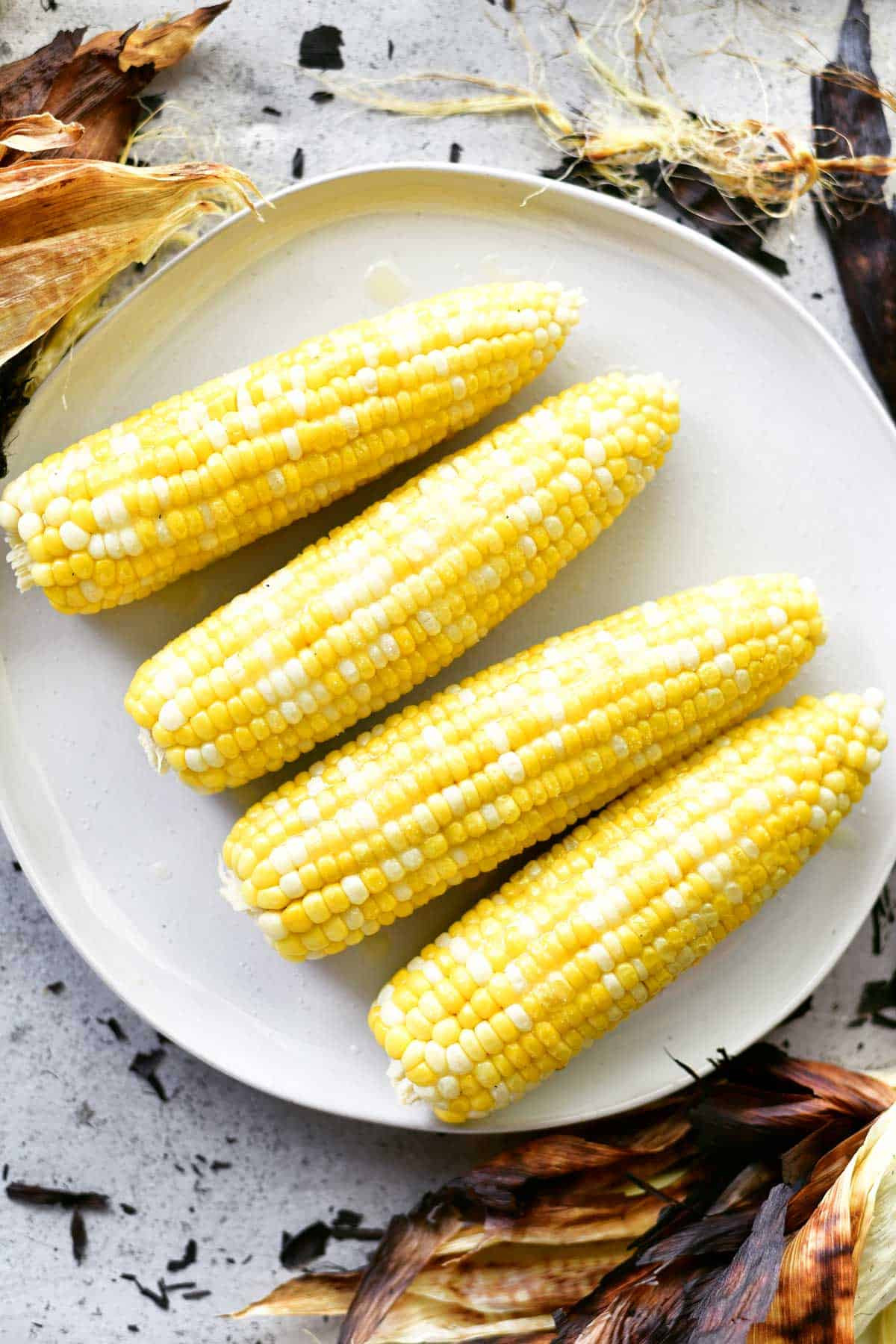 Corn On The Cob On The Grill
 How To Grill Corn The Cob With The Husks The Gunny Sack