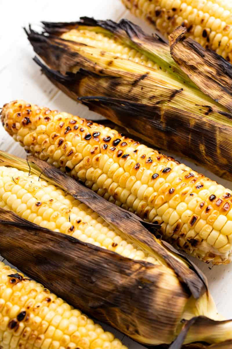 Corn On The Cob On The Grill
 Grilled Corn on the Cob