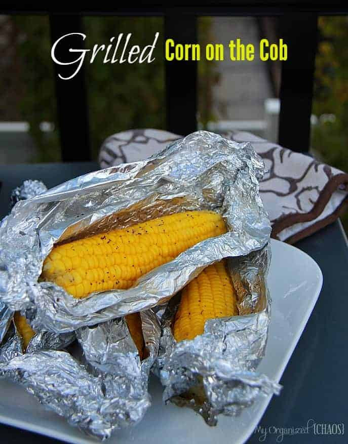 Corn On The Cob On The Grill
 Grilled Corn on the Cob My Organized Chaos