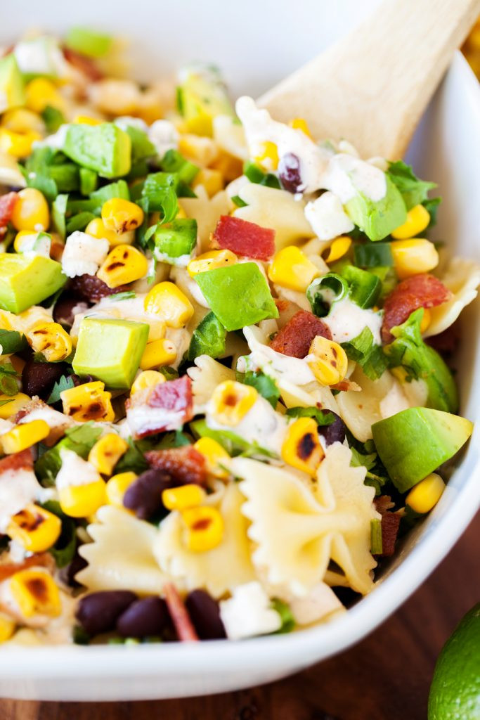 Corn Pasta Salad
 Corn Pasta Salad VIDEO I Am Homesteader