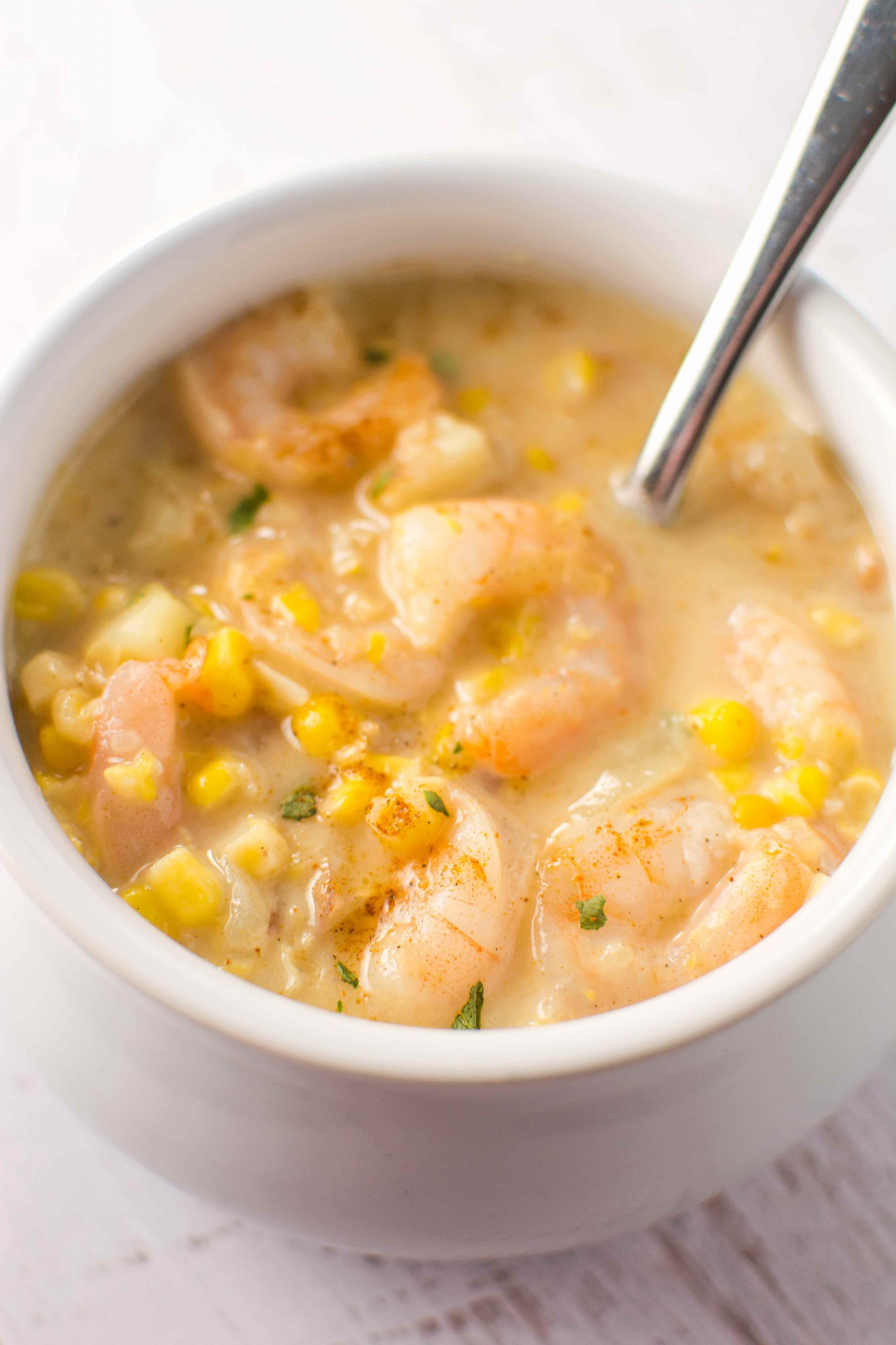 Corn Shrimp Chowder
 Slow Cooker Cajun Corn and Shrimp Chowder Slow Cooker