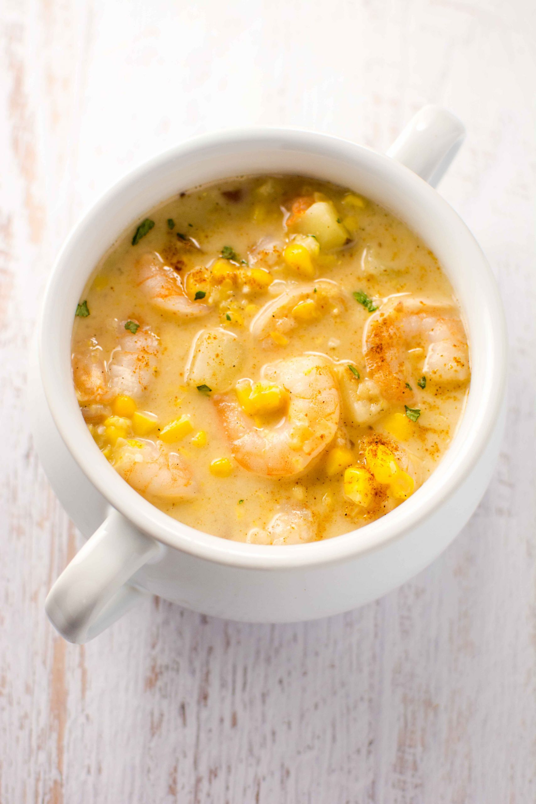 Corn Shrimp Chowder
 Slow Cooker Cajun Corn and Shrimp Chowder Slow Cooker