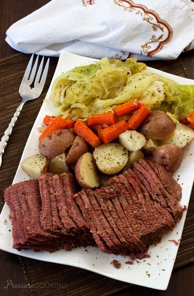 Corned Beef Brisket In Pressure Cooker
 Pressure Cooker Corned Beef and Cabbage