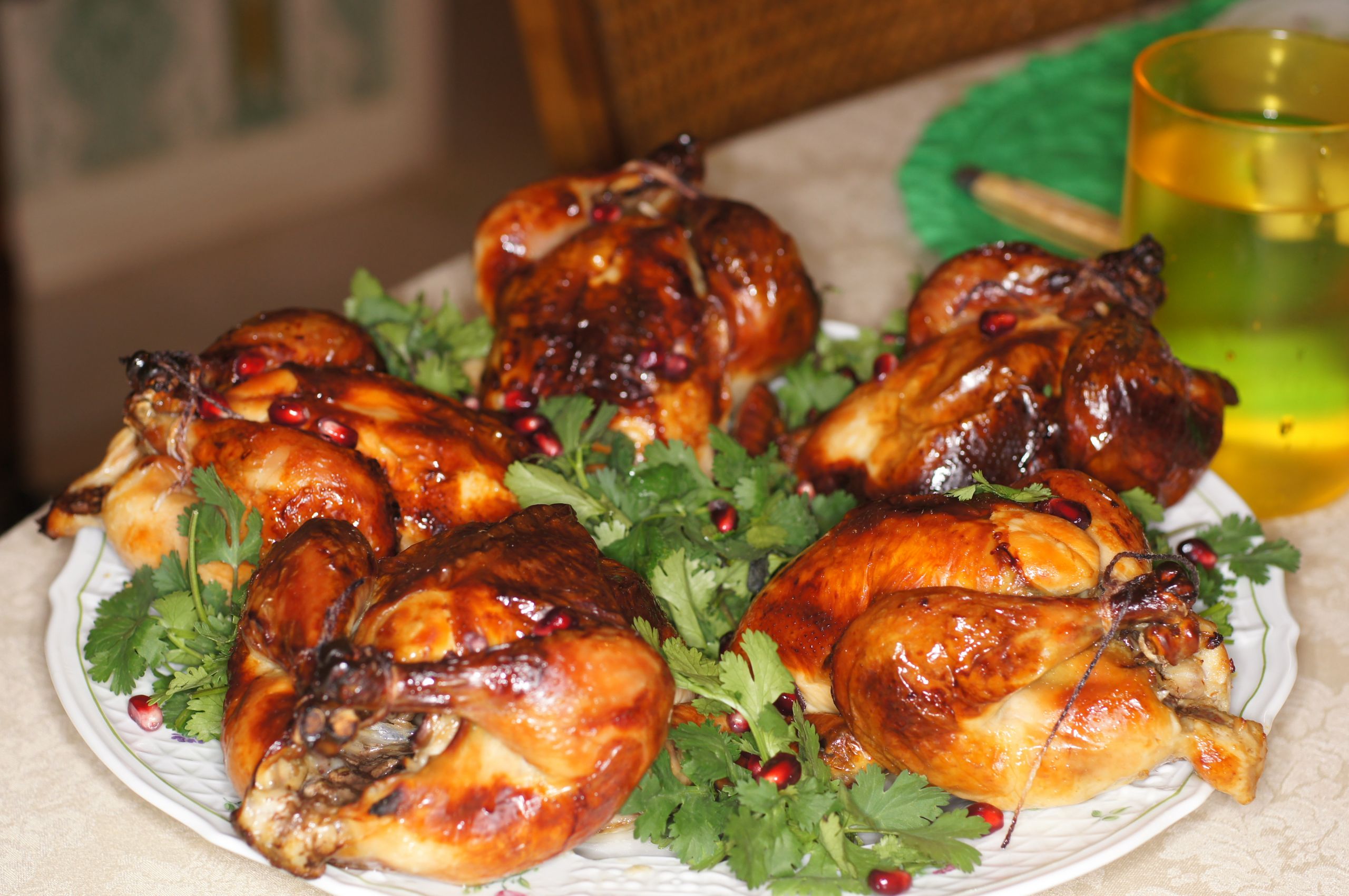 Cornish Game Hens Brine Recipe
 Roasted Brined Cornish Game Hens with Pomegranate Sauce