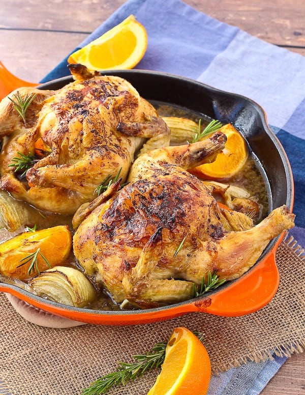 Cornish Game Hens Recipe
 Cornish Game Hen Recipe with Orange Rosemary and Sherry