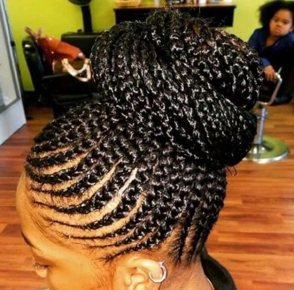 Cornrow Braid Updo Hairstyles
 20 cute African cornrow braid hairstyles with an updo Tuko