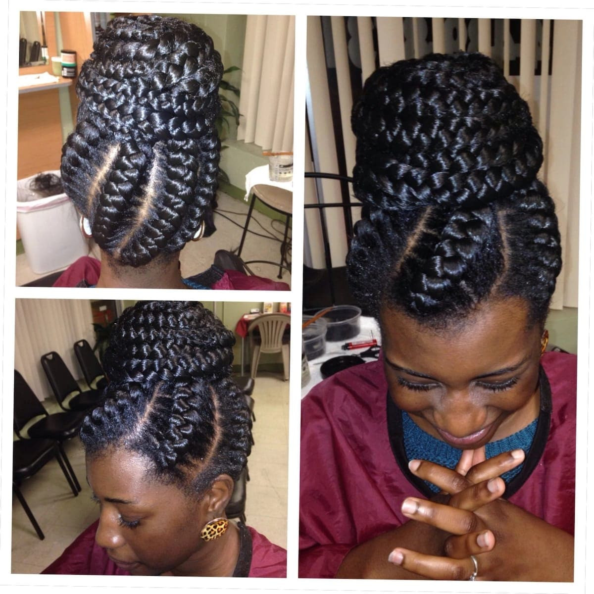 Cornrow Braid Updo Hairstyles
 20 cute African cornrow braid hairstyles with an updo Tuko