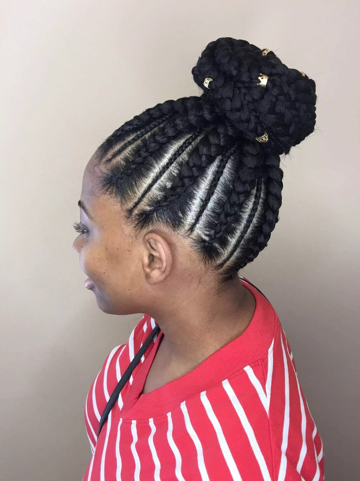 Cornrow Braid Updo Hairstyles
 20 cute African cornrow braid hairstyles with an updo Tuko