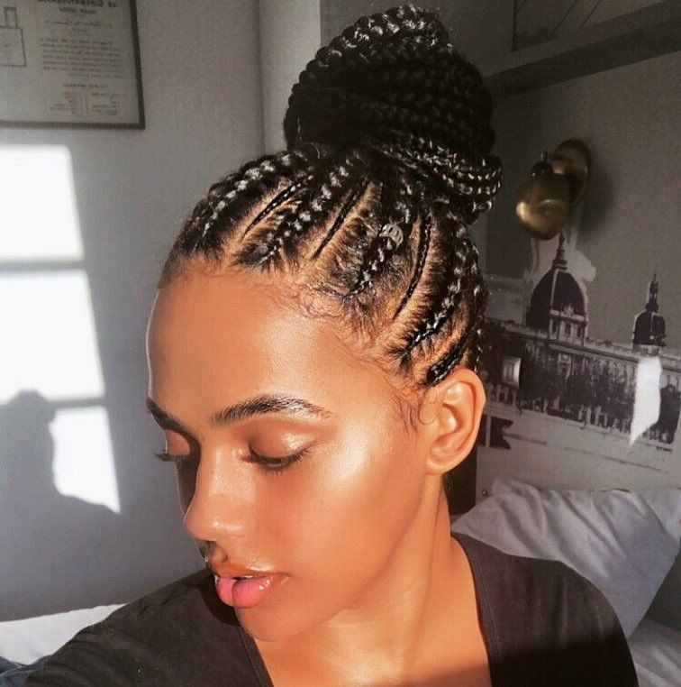 Cornrow Braid Updo Hairstyles
 45 Hot Cornrow Hairstyles 2019