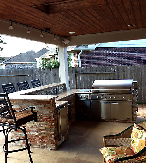 Cost Of Outdoor Kitchen
 Cost To Build An Outdoor Kitchen In Houston