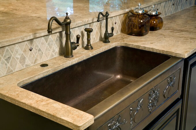 cost to replace a bathroom sink top