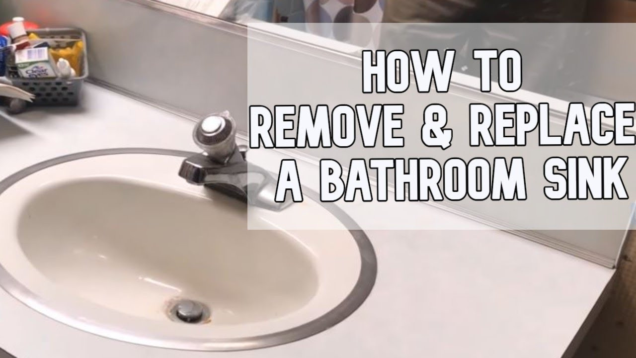 cost to replace bathroom sink and cabinet