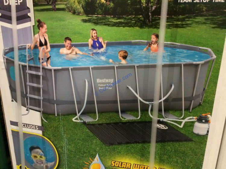 Costco Above Ground Pool
 Bestway Oval Frame Pool 18’ x 9’ x 4’ – CostcoChaser