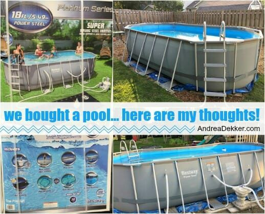 Costco Above Ground Pool
 We Bought a Costco Pool Here s Everything You Need to