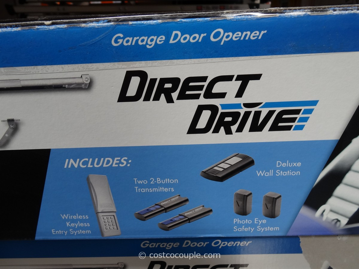 Costco Garage Door Opener
 Sommer Direct Drive Garage Door Opener