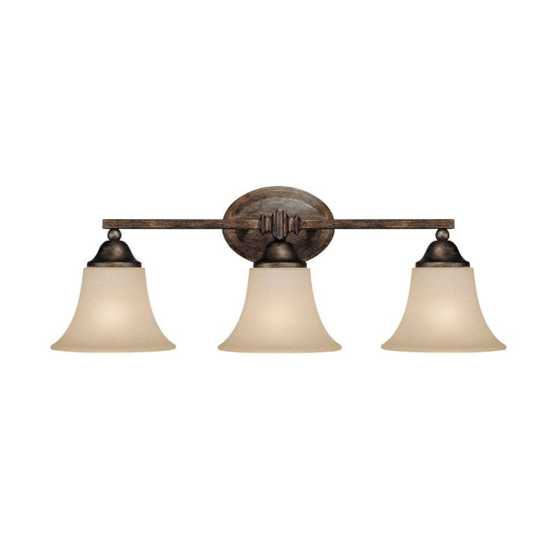 Country Bathroom Lighting
 Capital Lighting 1753RT 107 Rustic Towne & Country 3 Light