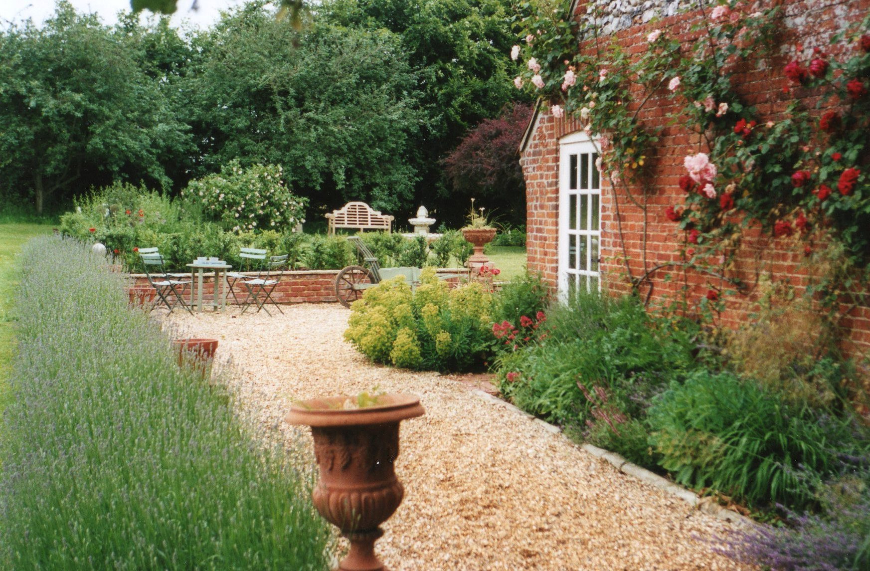 Country Outdoor Landscape
 Making a Country Garden